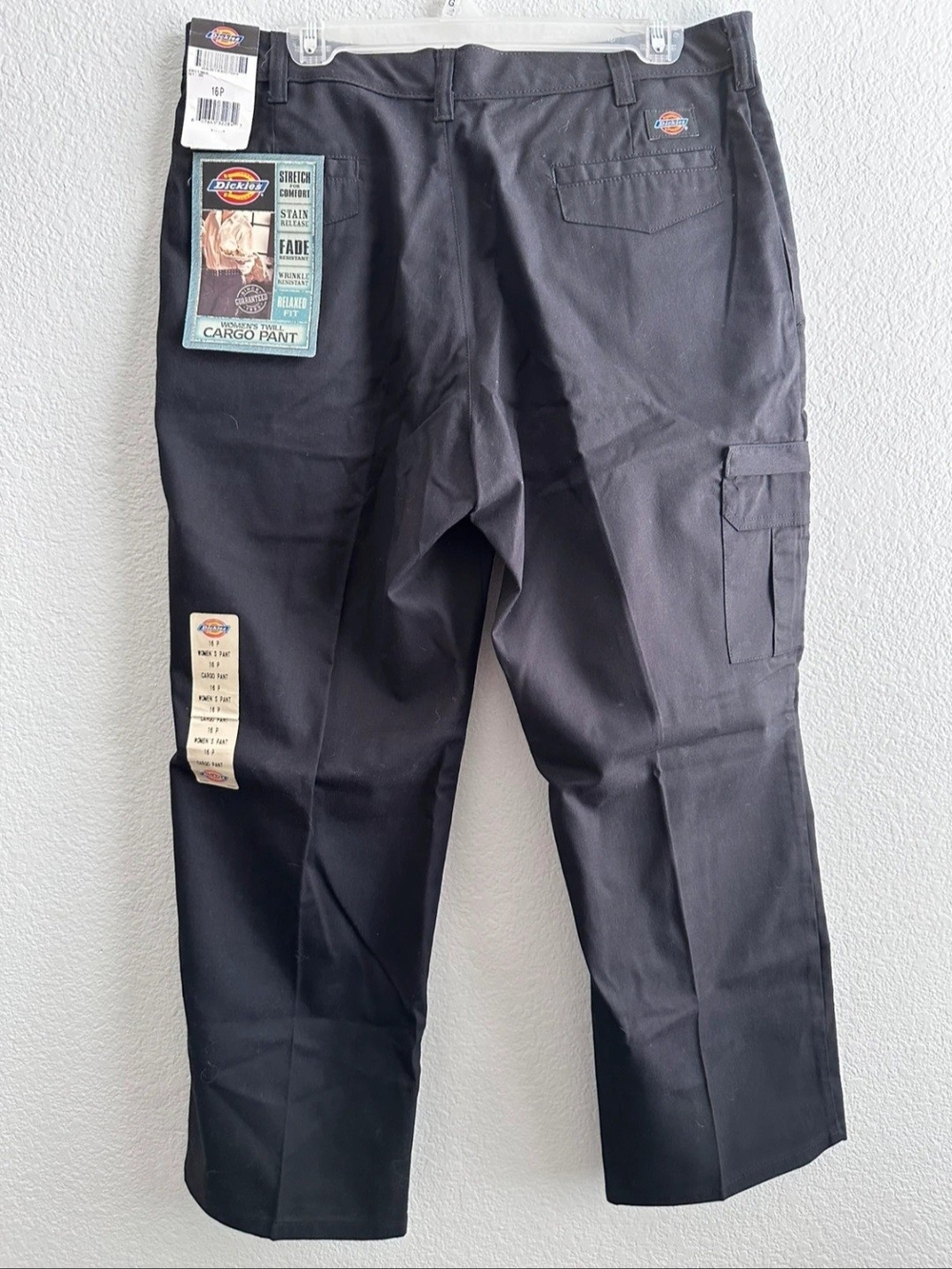Dickies Women's Straight-Leg Black Utility Pants - Picture 5 of 9